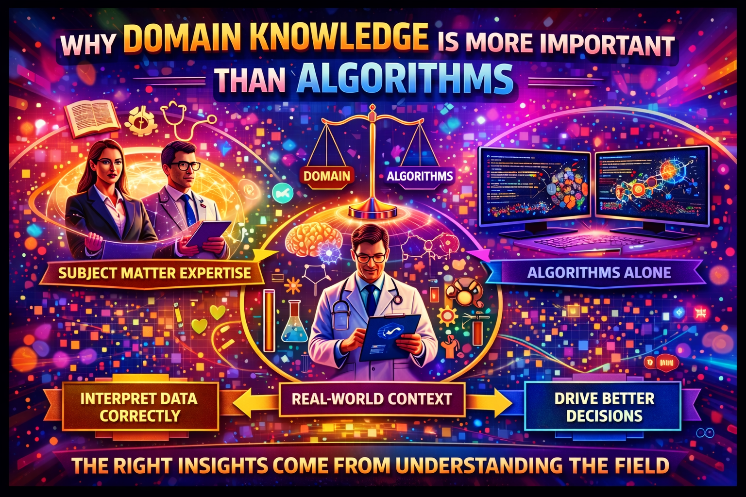 Why Domain Knowledge Is More Important Than Algorithms