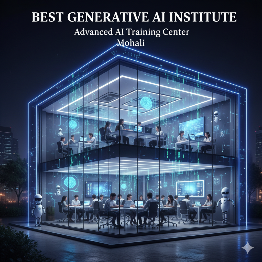 generative ai course in mohali, best generative ai institute mohali, generative ai training center