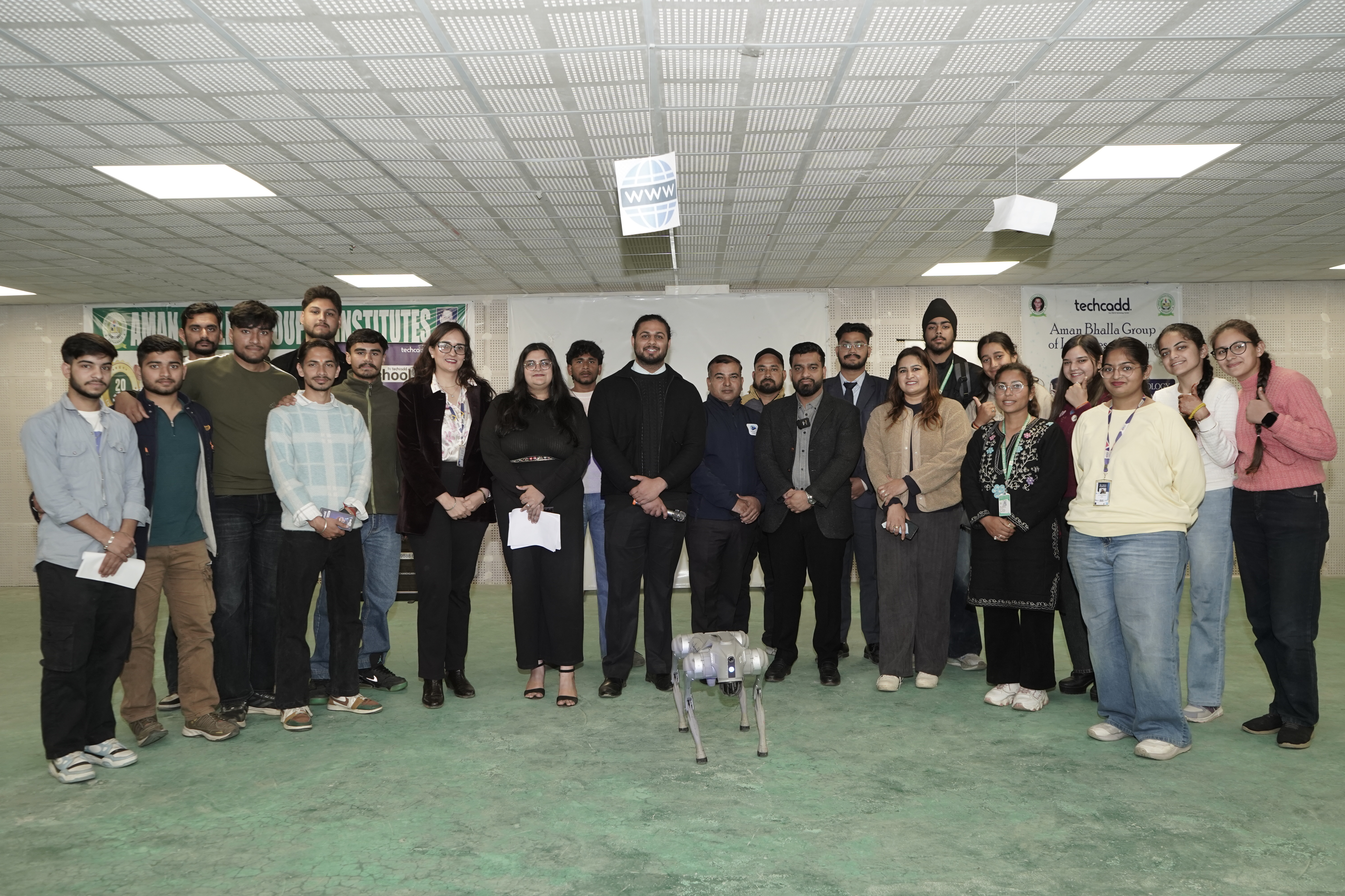 TechCadd Mohali Conducts Advanced Tech Seminars at Aman Bhalla Group of Institutes, Kotli Muglan