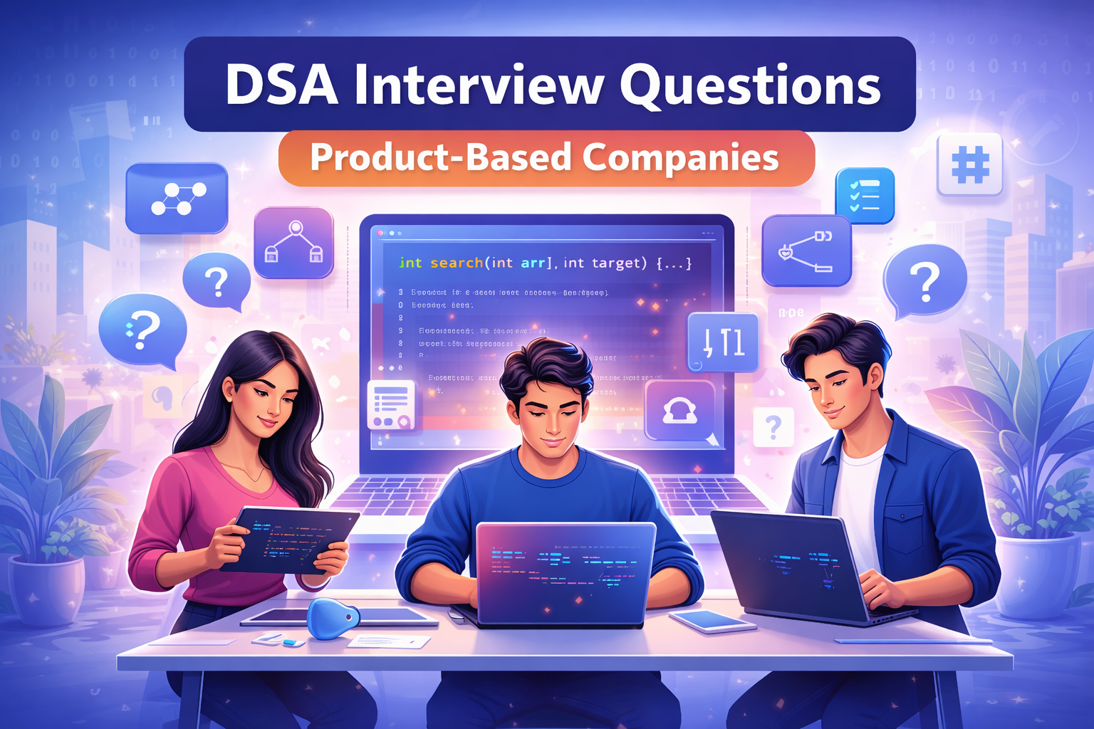 Cracking the Code: DSA Interview Questions Asked in Product-Based Companies