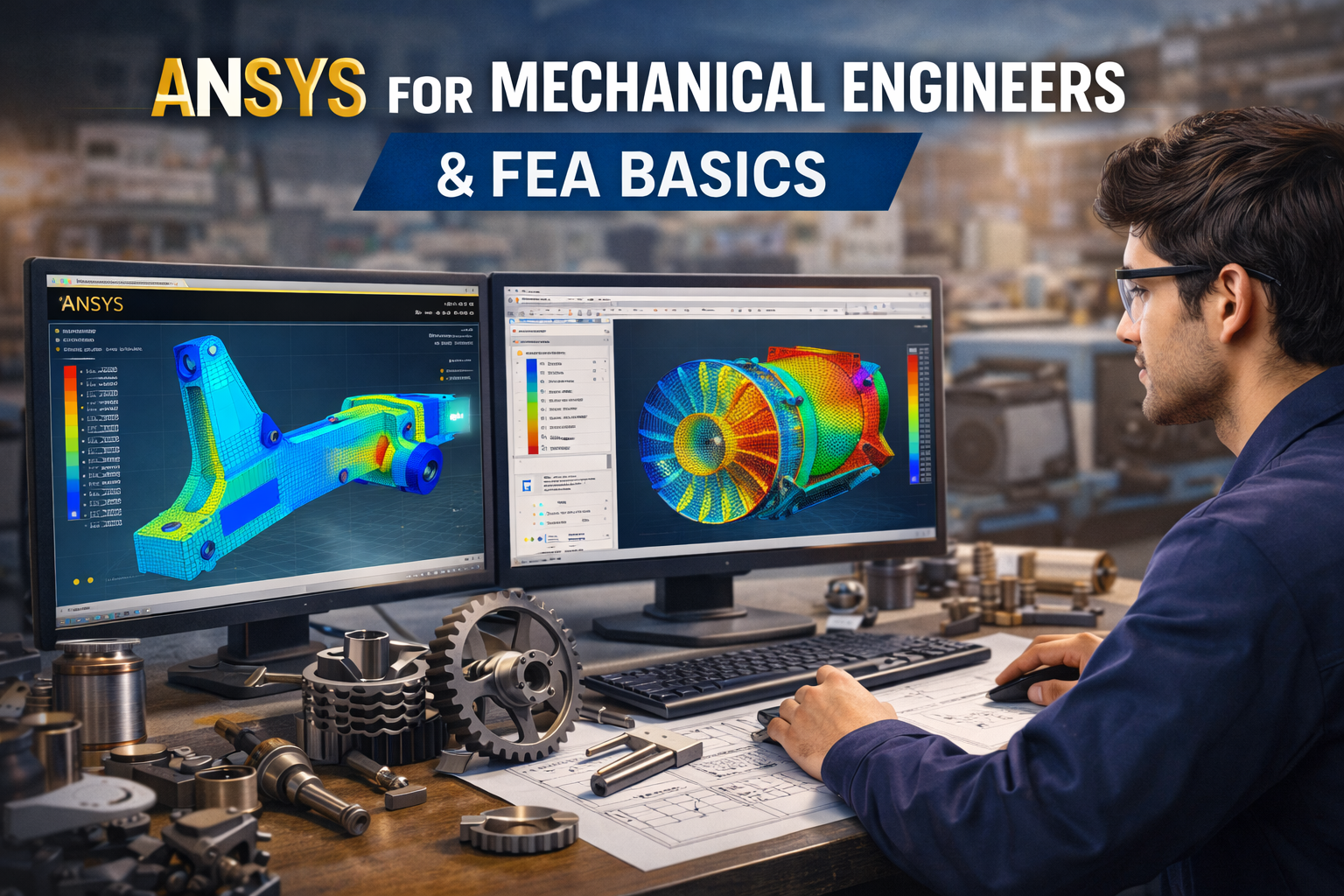 ANSYS for Mechanical Engineers: Applications & FEA Basics