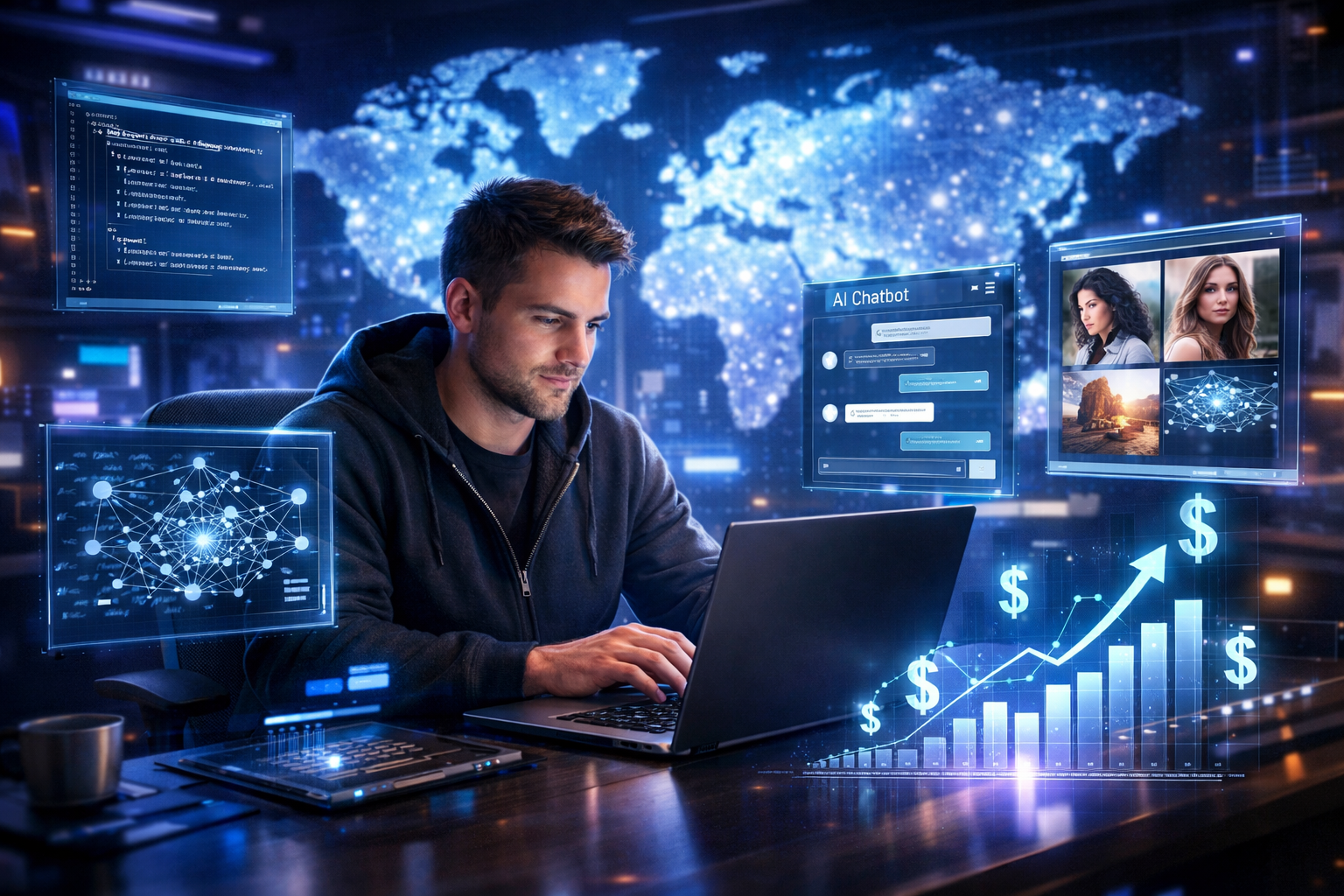 freelance generative ai developer, earn from generative ai, remote generative ai jobs