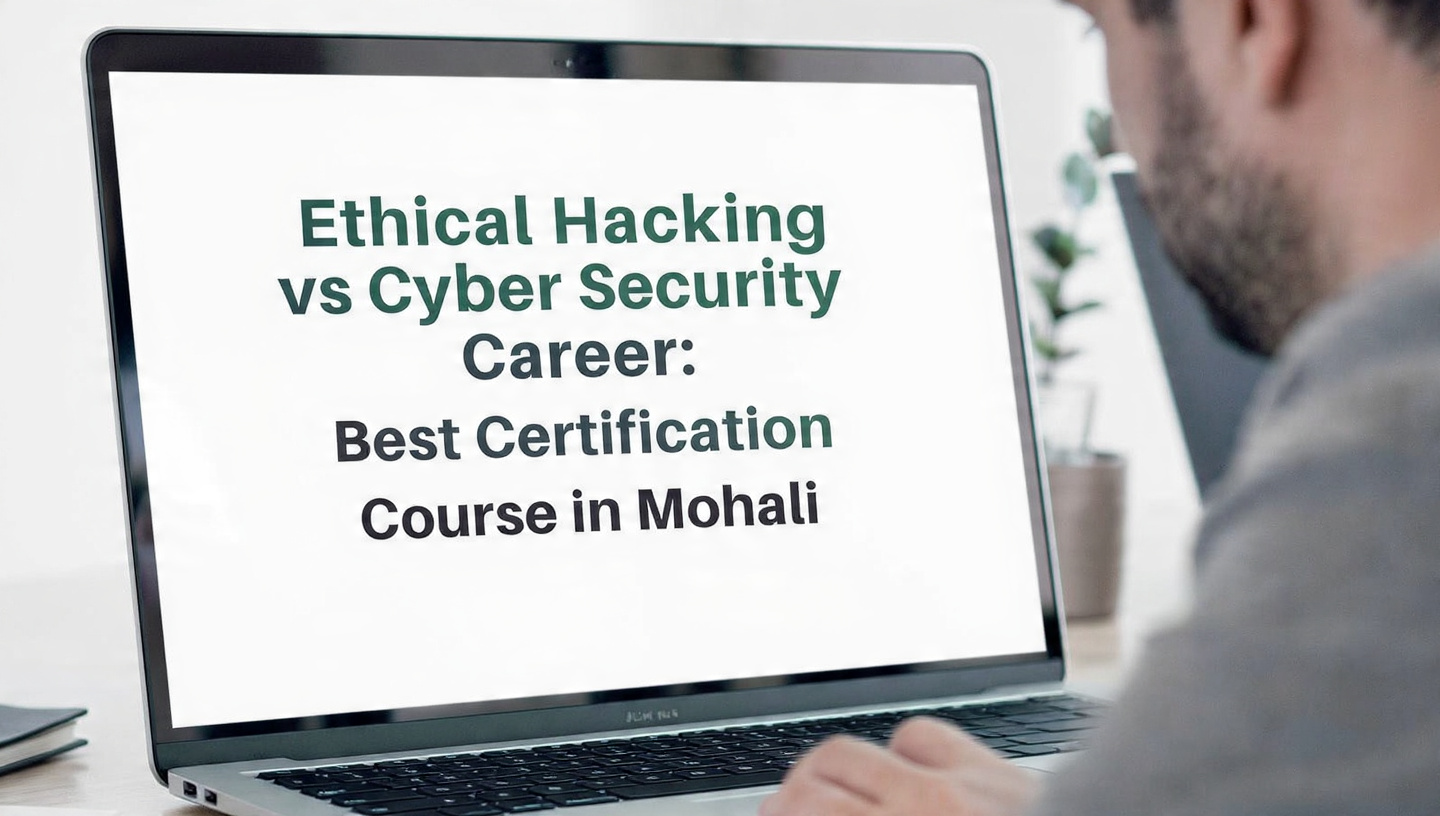 Ethical Hacking vs Cyber Security Career: Best Certification Course in Mohali