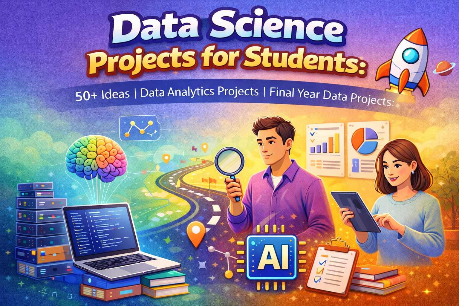 Data Science Projects for Students: 50+ Ideas | Data Analytics Projects | Final Year Data Projects