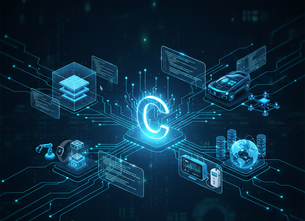 C Programming Applications, Uses & Real-Life Examples | Techcadd Mohali