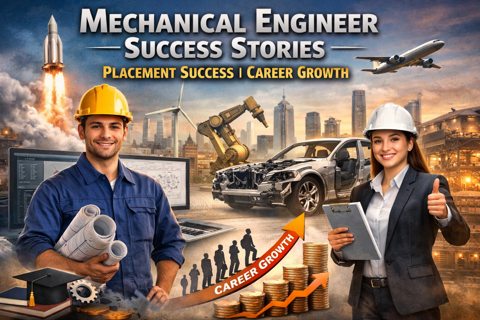 Mechanical Engineer Success Stories | Placement Success in Mechanical Engineering | Mechanical Career Growth