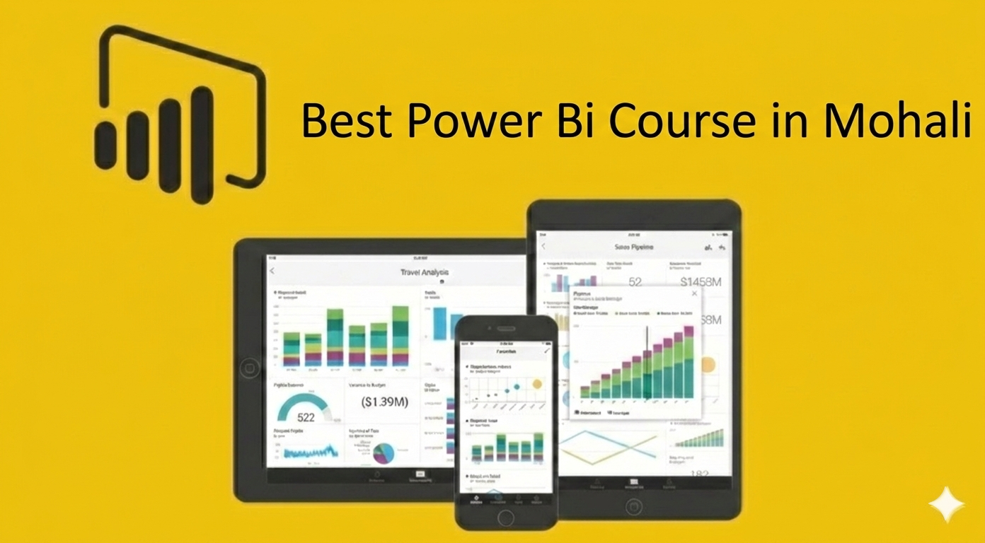 Best Power BI Course in Mohali: Fees, Duration & Placement [2026] - TechCadd Blog