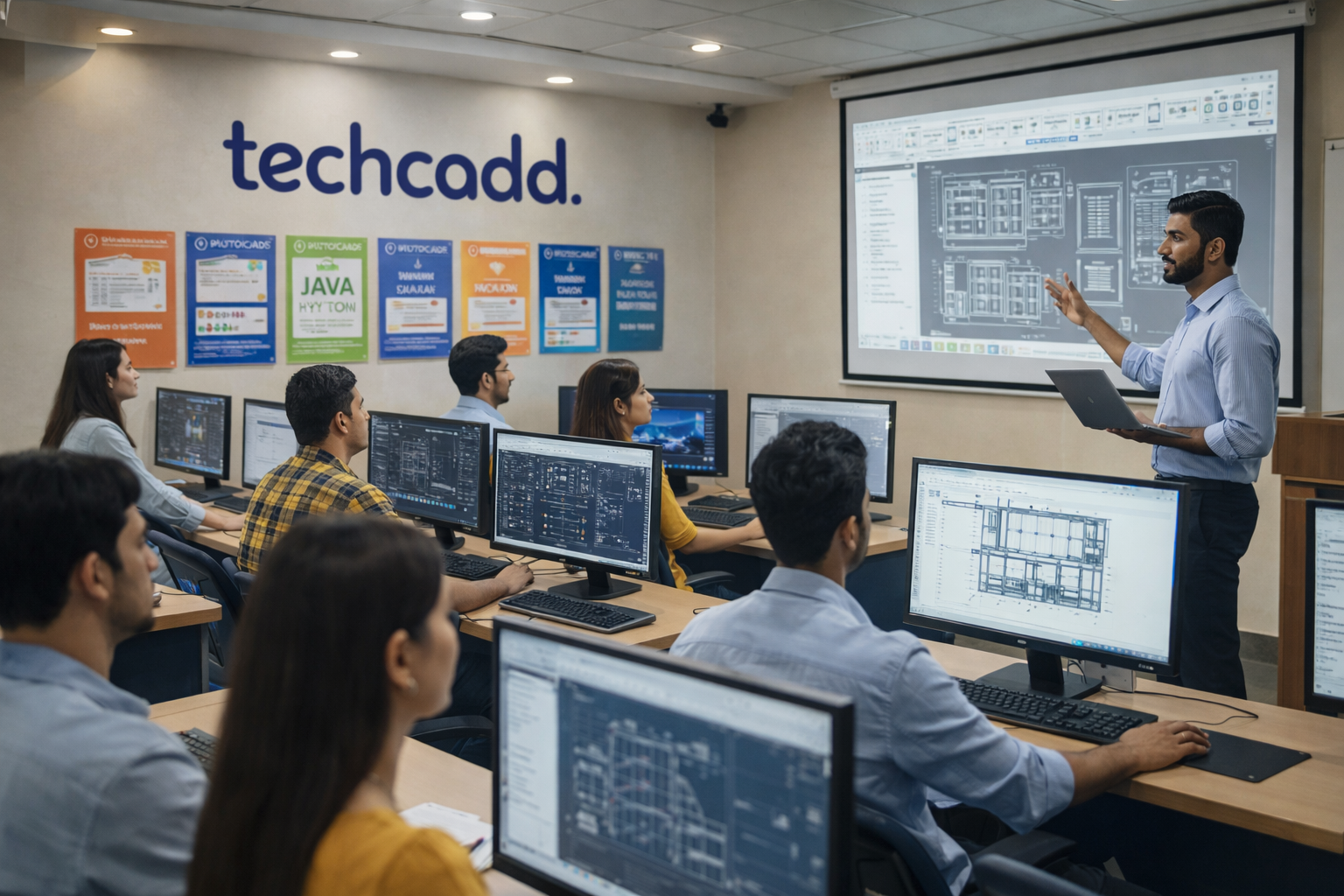 Techcadd technical training institute India