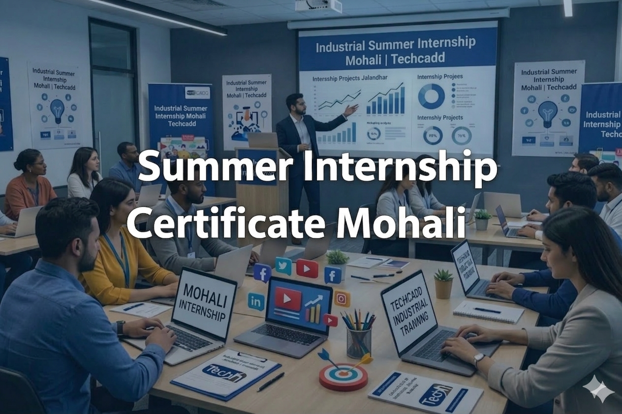 Summer Internship Certificate Mohali