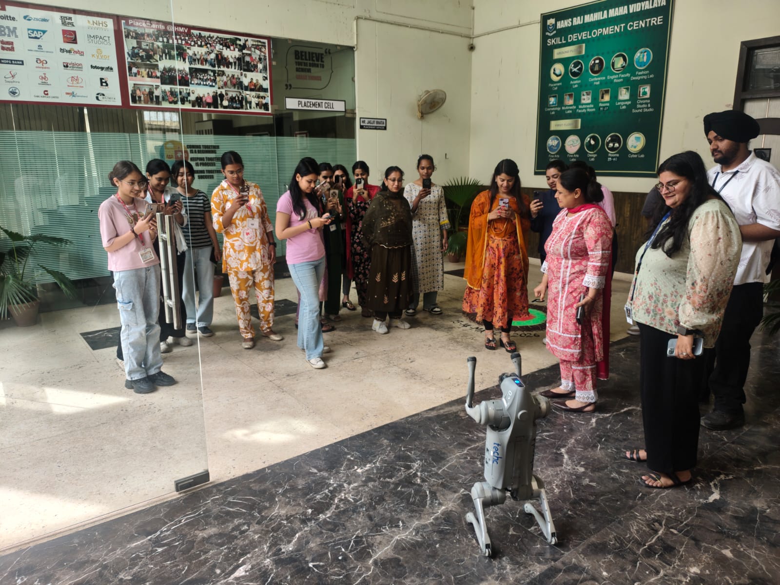 techcadd  Mohali Drives IT Career Awareness at Hans Raj Mahila Maha Vidyalaya Event