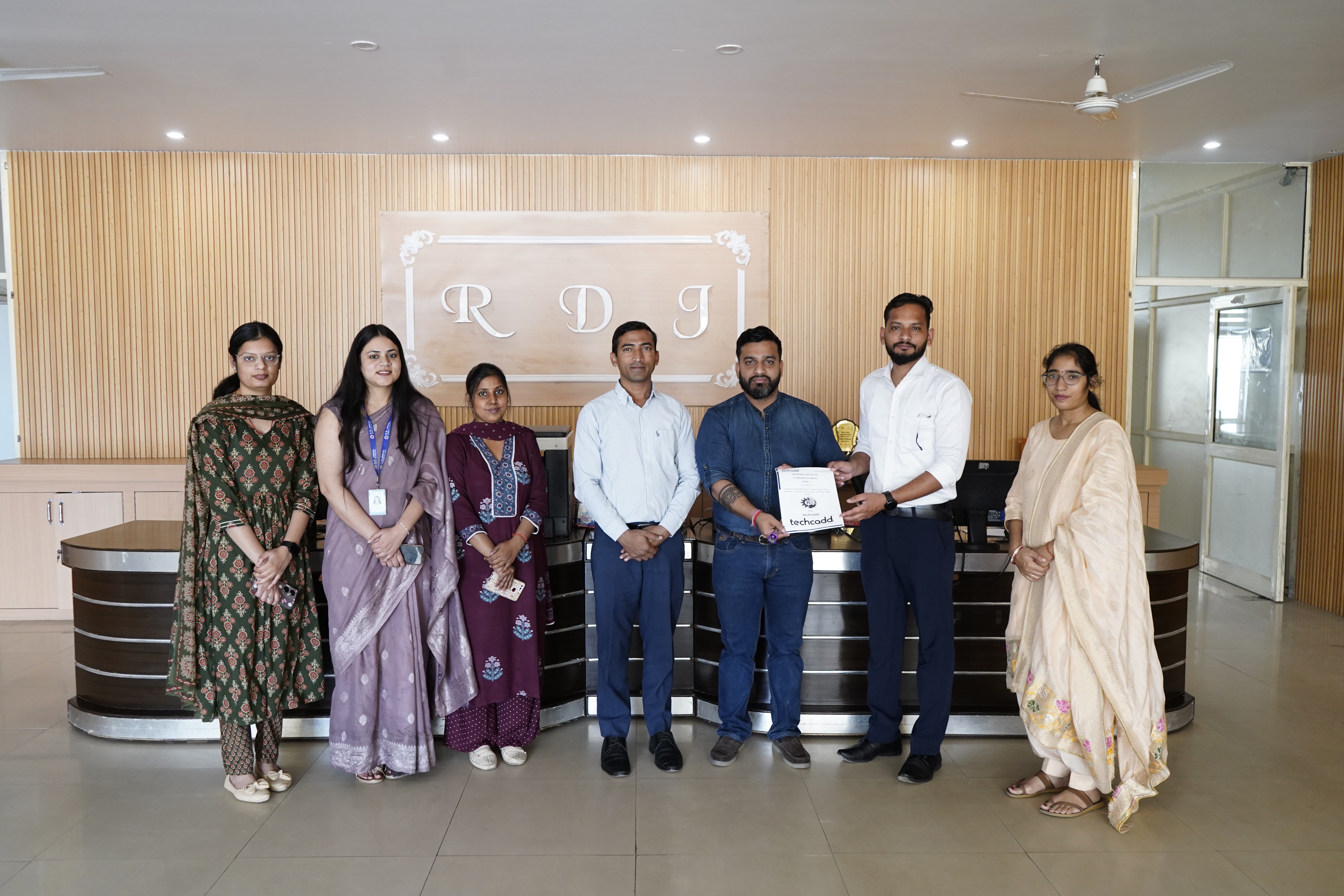 IT Career Awareness Seminar at Ram Devi Jindal Group of Institutions |  techcadd  Mohali