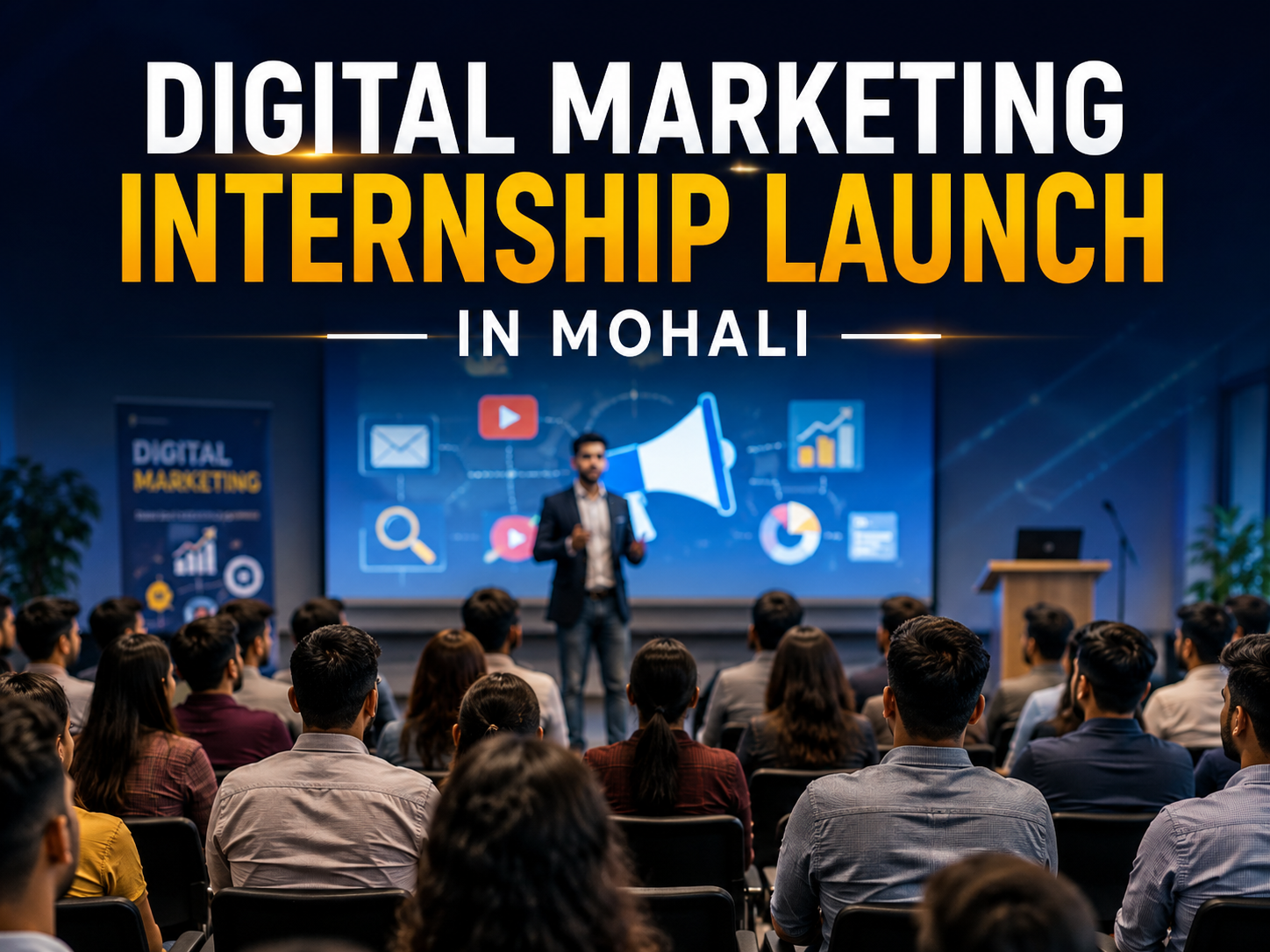 Digital Marketing Internship Launch in mohali