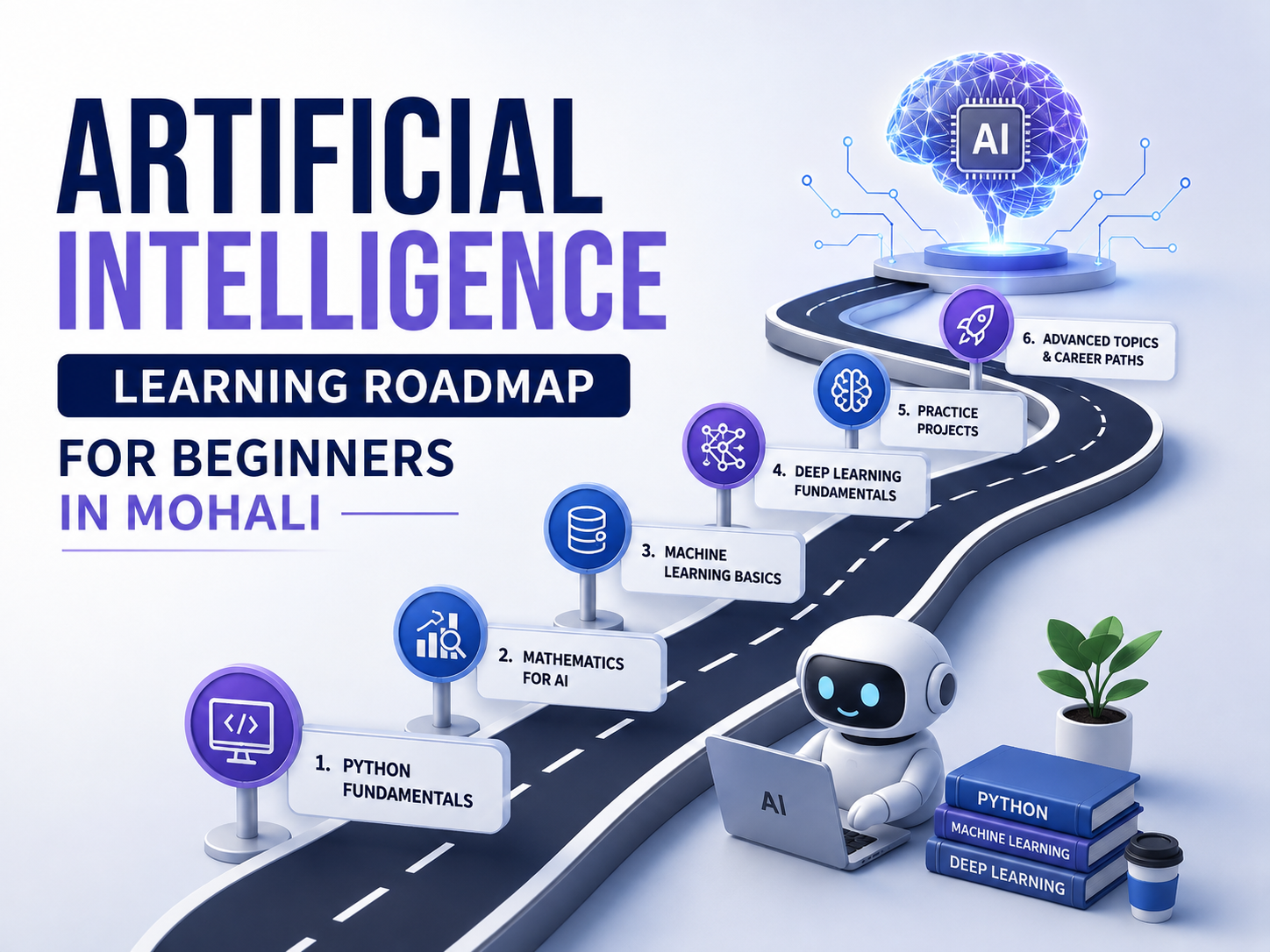 Artificial Intelligence Learning Roadmap for Beginners in mohali - Techcadd Blog